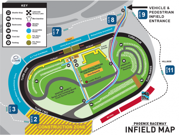 2018 phoenix nascar race packages tours and travel can ism raceway phoenix seating chart